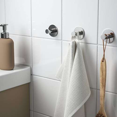 آویز چسبی کروم ایکیا SKOGHALL hook