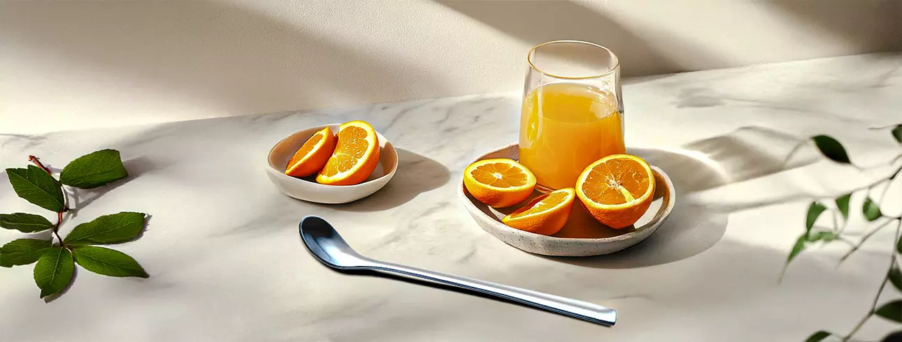 قاشق شربت خوری ناب استیل